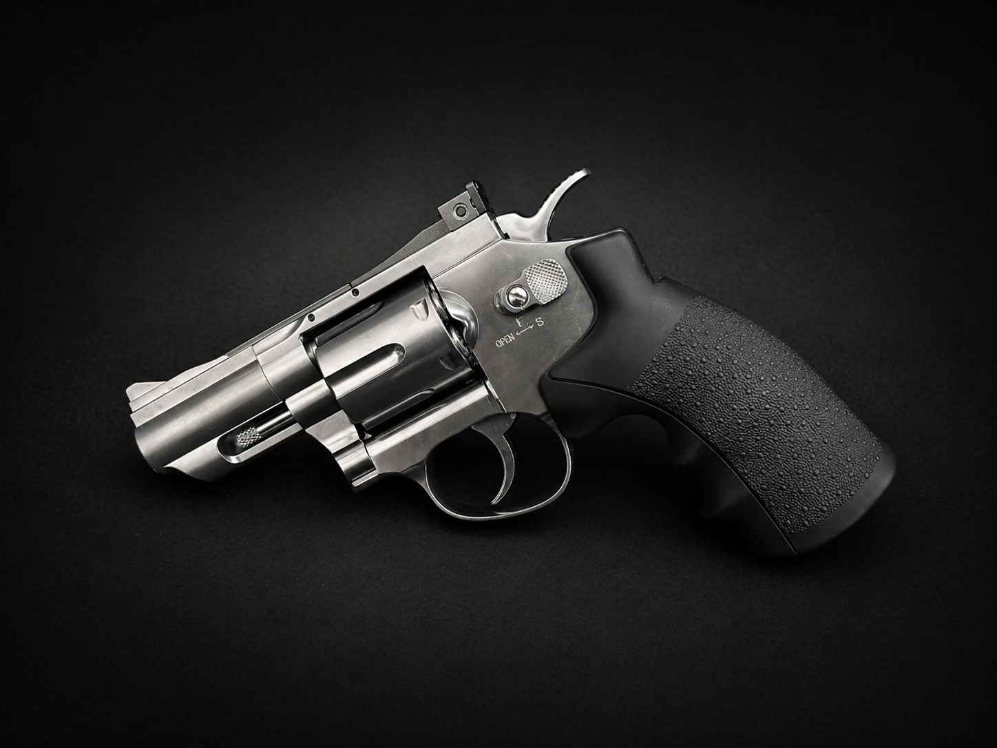 M36 4" Coating Silver Tactical Grip
