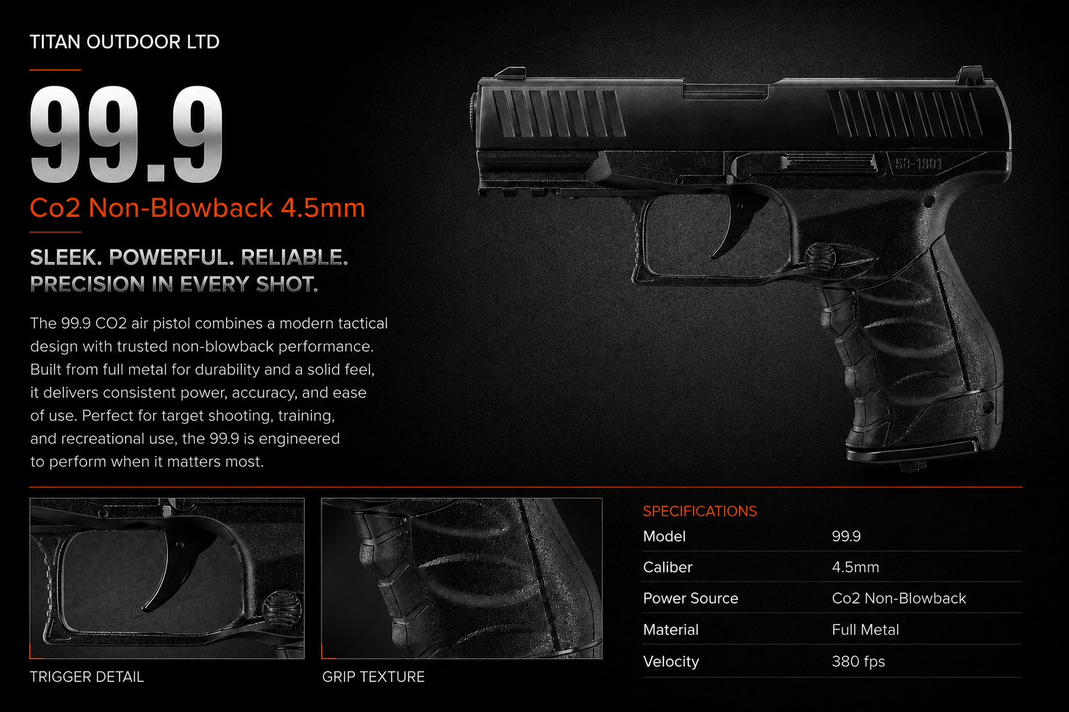 99.9 — CO2 Non-Blowback 4.5mm